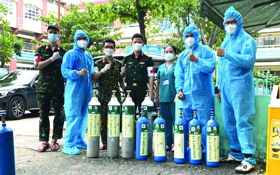 免費為守德市民眾提供氧氣瓶