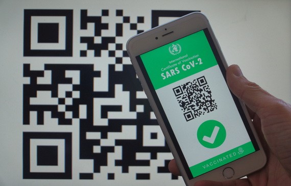 希臘多地現假新冠疫苗證書。（示意圖源：互聯網）