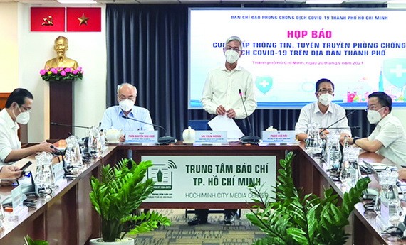 市人委會副主席武文歡在記者會上致辭。（圖源：TTO）