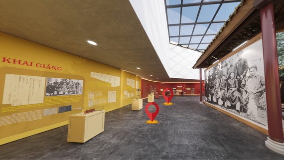 “阮朝教育－－餘音尚在”3D資料展。