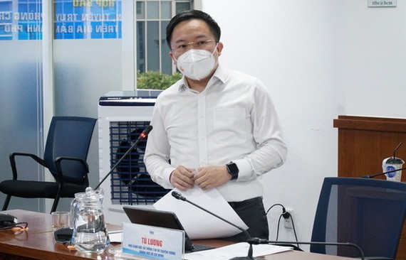 市新聞與傳播廳副廳長徐良。（圖源：丹純）