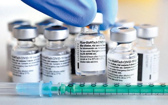 輝瑞新冠疫苗。（圖源：AP）