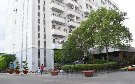 圖為位於守德市平沼坊為工人服務的社會住房。（圖源：市黨部新聞網）