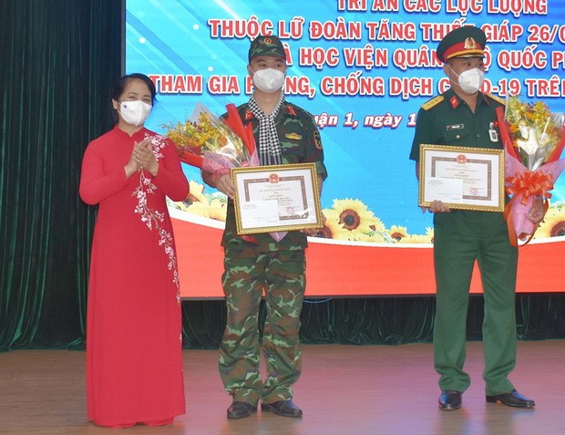 銘記支援抗疫力量恩情 ảnh 1