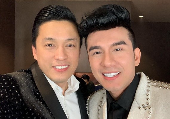 男歌手藍長（左）和丹長（右）至今仍是觀眾心目中的“一哥”。