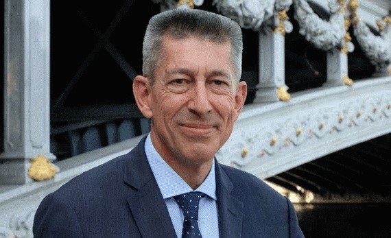 法國駐白俄羅斯大使尼古拉‧德拉科斯特。（圖源：互聯網） 