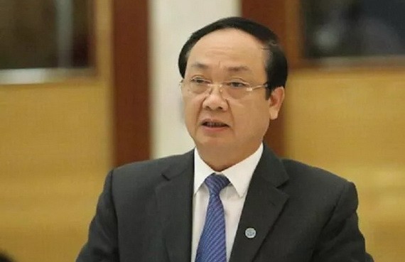 河內市人委會原副主席阮世雄被警告紀律處分。（圖源：智勇） 