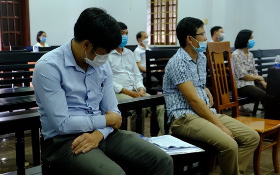 庭審現場。（圖源：Đ.C）