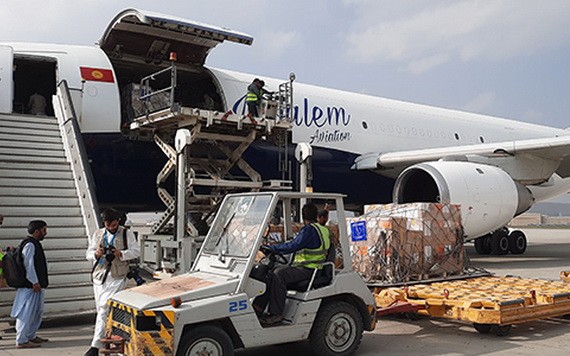 歐盟向阿富汗援助逾 28 噸醫療物資。（圖源： European Union）