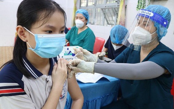 本市已為約52萬3000名12至17歲少年接種。