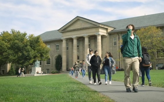 美國康奈爾大學校園。（圖源：Cornell University）
