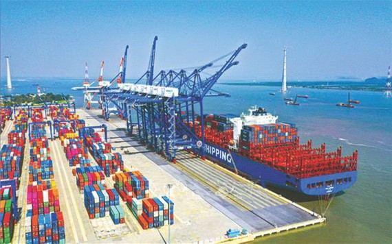 海防市萊縣港口一隅。（圖源：互聯網）