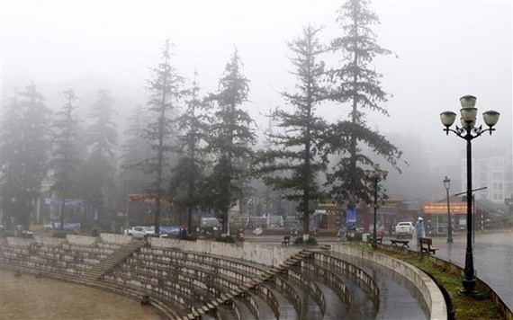 沙巴氣溫降至８攝氏度。沙巴市一隅。（示意圖源：越通社）