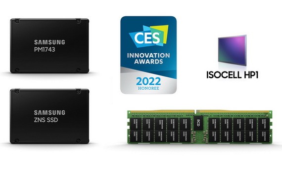 三星電子的獲獎產品。