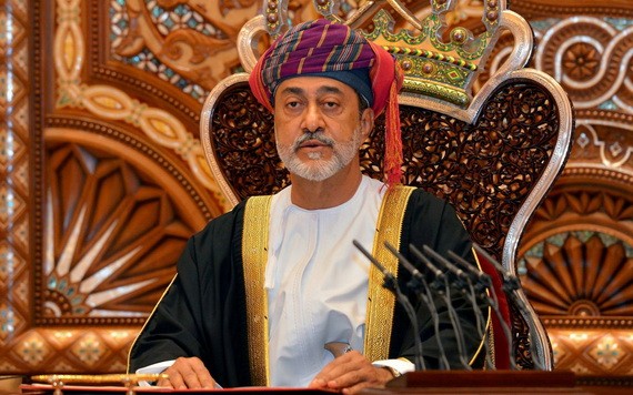 阿曼國王兼政府總理海賽姆。（圖源：路途社）