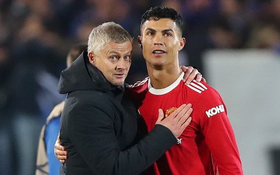 索帥與C羅。（圖源：互聯網）