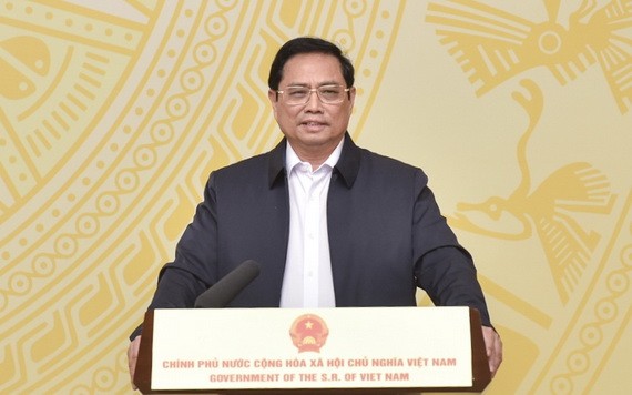 政府總理范明政：數字化轉型是世界的共同趨勢，也是國家發展進程的客觀要求。（圖源：VGP）