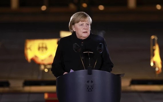 德國總理默克爾。（圖源：AP）