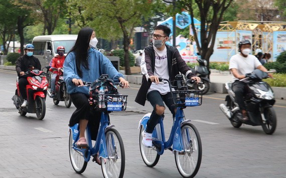 試運市中心共享自行車服務