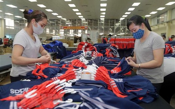 越南成衣外銷歐盟市場。（圖：越通社）