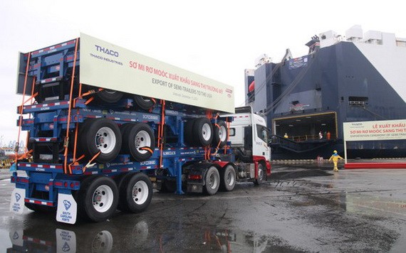 THACO 集團向美國輸出首批半掛車