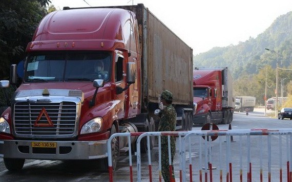 工商部與中國配合解決貨物滯留問題。（圖：VNN）