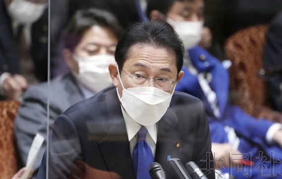 日本首相岸田文雄。（圖：共同社）