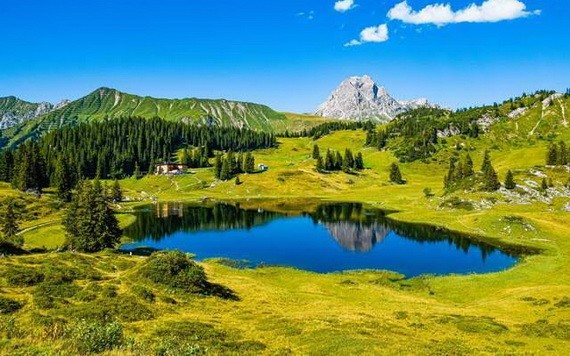 奧地利福拉爾貝格州著名的旅遊勝地。