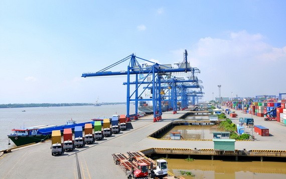 本市桔萊港口一隅。（圖：VOV）