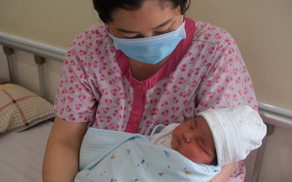 寶寶平安降生，母子倆均平安無恙。（圖：院方提供）