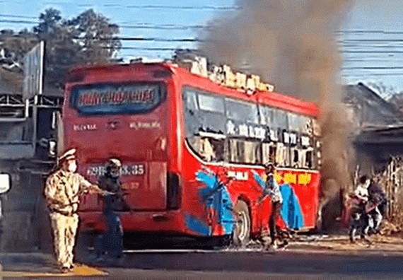 事故現場。（圖：視頻截圖）