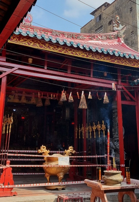 霞漳會館準備修葺損壞工程