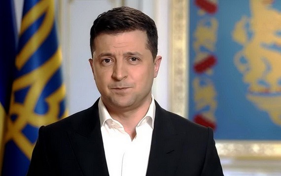 烏克蘭總統沃洛德米爾澤倫斯基。（圖：互聯網）