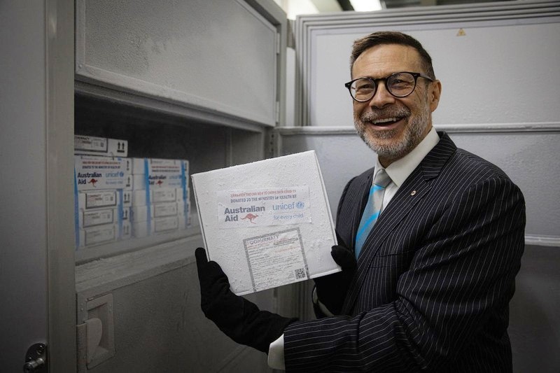 澳洲向越南提供新冠疫苗