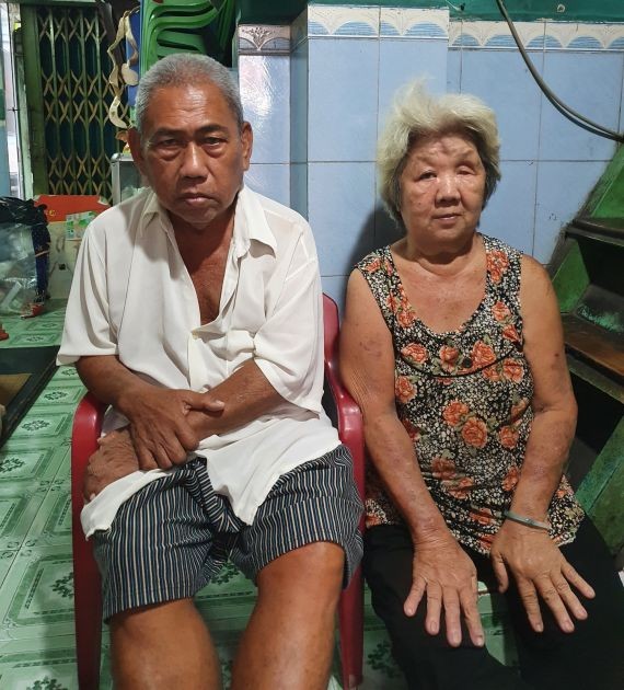 張璧光-盧銀英夫婦倆都患病。