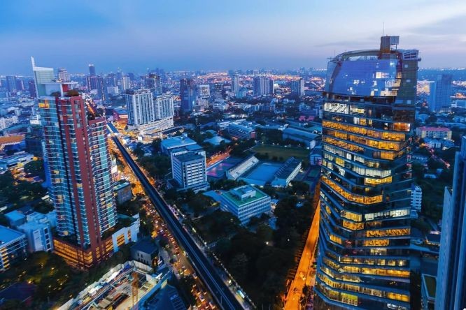 曼谷一隅。（圖：互聯網）