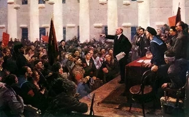 在俄國共產黨的領導下，俄國工人階級和勞動人民鑄就1917年十月革命勝利。（資料圖）
