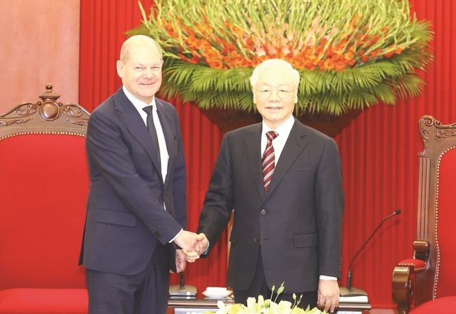 越德兩國加強合作關係