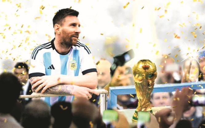 梅西將迎來可能是他職業生涯的最後一屆世界盃。（圖：互聯網）
