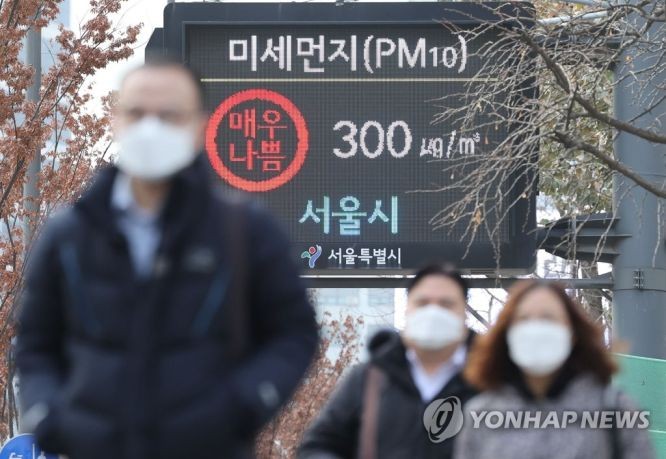 韓多地發佈沙塵暴預警