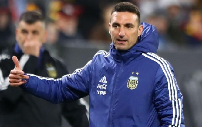 阿根廷主帥斯卡洛尼。（圖：互聯網）