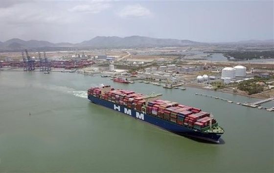 丐密-氏槐海港一角。