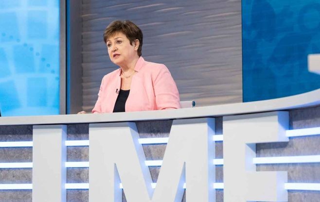 国际货币基金组织总裁格奥尔基耶娃。（图：Getty Images）