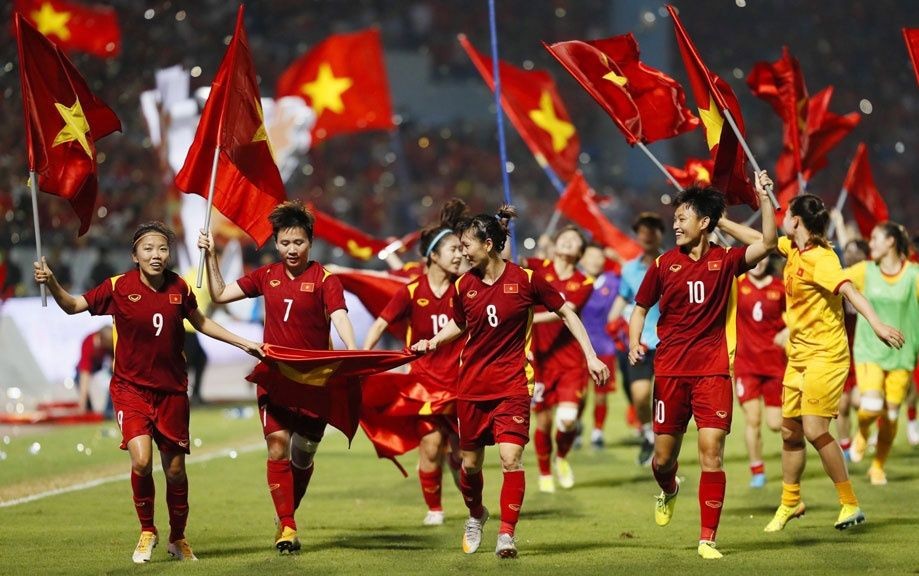 我国女足队创立了歷史性的里程碑（图源：互联网）
