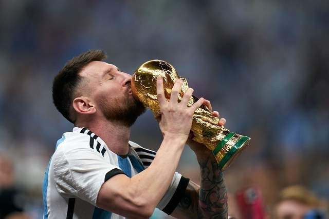 世界盃冠军队长梅西。（图：互联网）