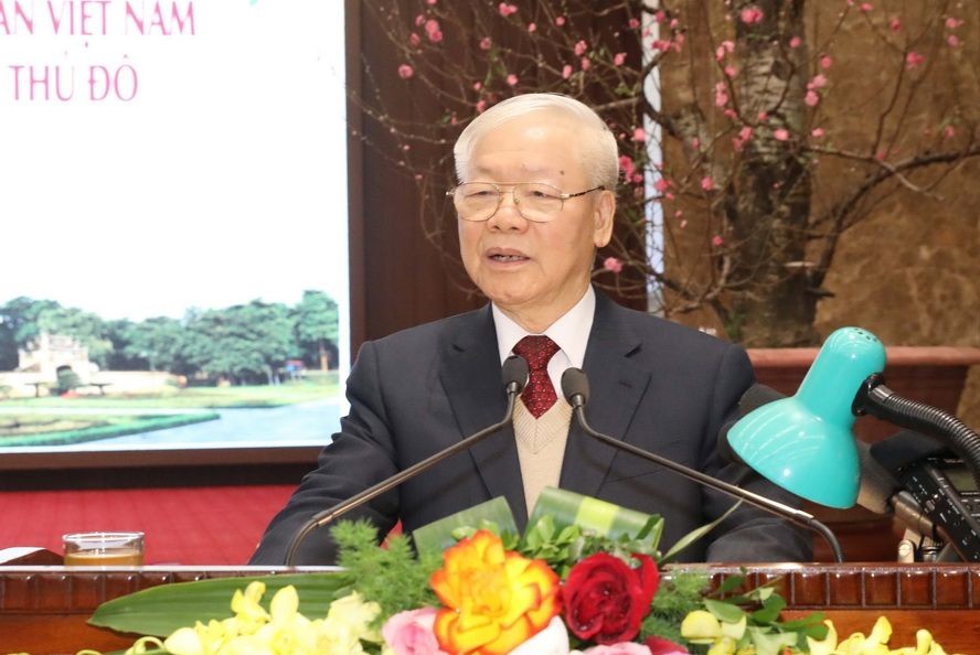 党中央总书记阮富仲。（图：越通社）