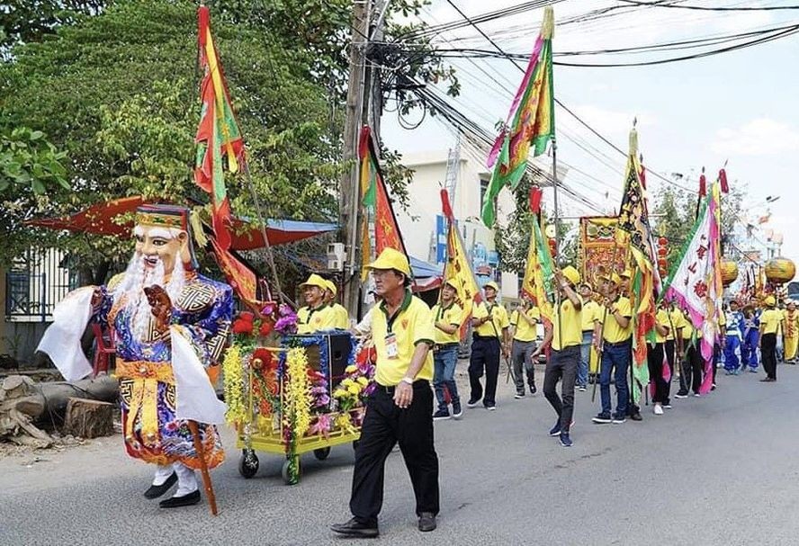 边和七府古庙新春出遊。