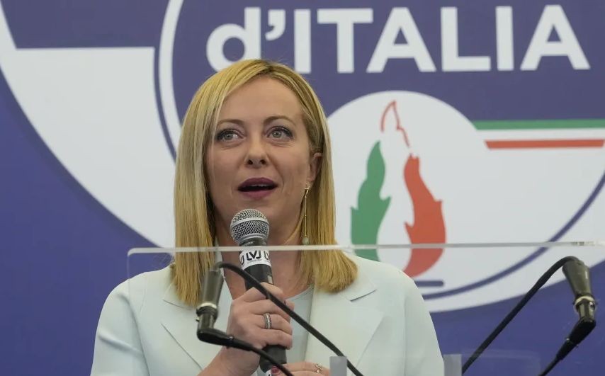 意大利总理梅洛尼。（图：互联网）