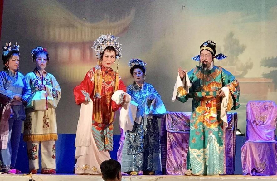 统一潮剧团将在元宵文艺上演出。