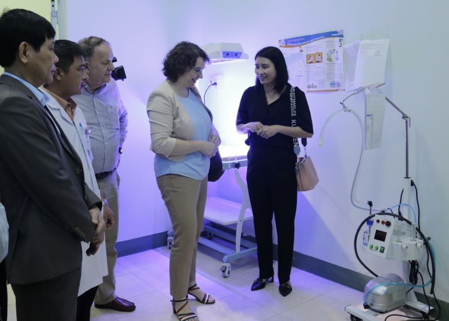 广义省获赠医疗设备